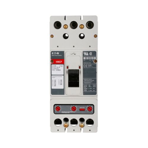 Interruptor automático de caja moldeada 3P × 250A, disp magnético ajust 1250-2500A, arrancador NEMA 5 EATON 