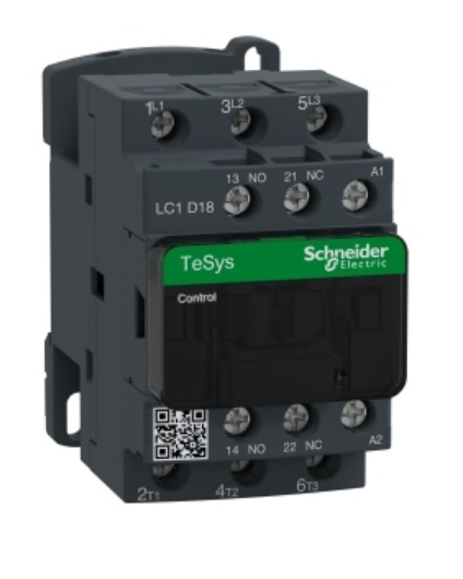 Contactor Tesys Deca 3P 18A 24Vdc