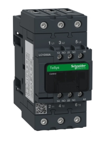 Contactor Tesys Deca 3P 50A 220Vac. SCHNEIDER