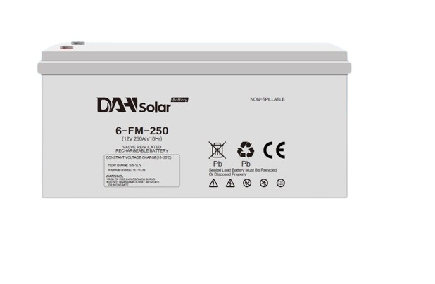 Bateria de Gel DAH Solar 12V 250 Ah DAH Solar