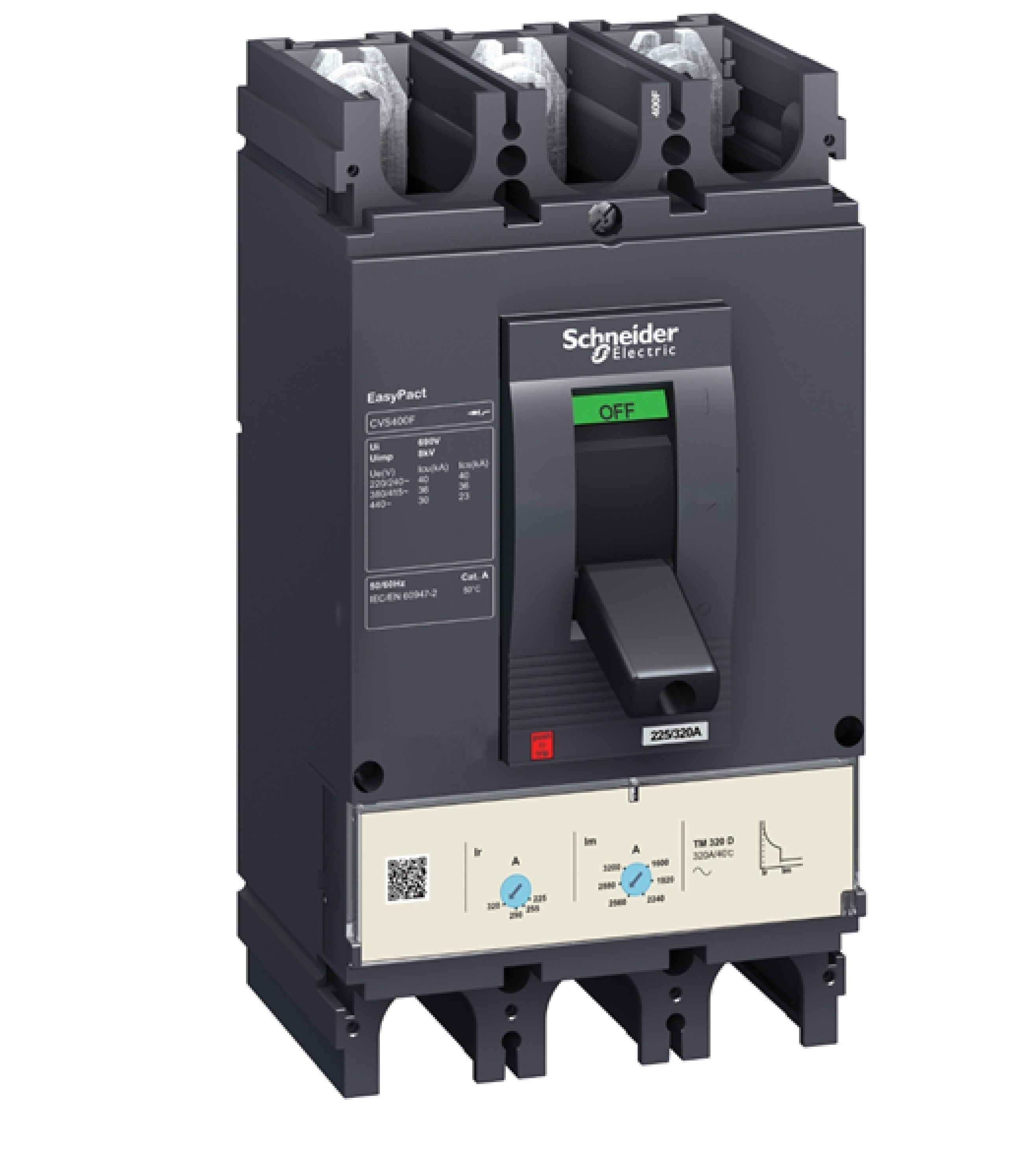 Breaker EasyPact CVS400F 3P 320A 415Vac