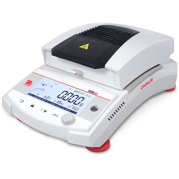 Balanza analizador de humedad ,pantalla tactl a color QVGA, capacidad de 90g, voltaje de 120Vac