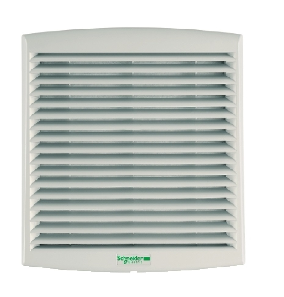 Ventilador axial ClimaSys CV. 230V 50Hz o 60Hz. 150W 50 Hz, 195W 60 Hz, Caudal libre con filtro estándar de 803 m3/h a 50 Hz y 838 m3/h a 60 Hz. Dimensiones 336 x 316 x 162 mm. Dimensiones de hueco 291 x 291 mm.