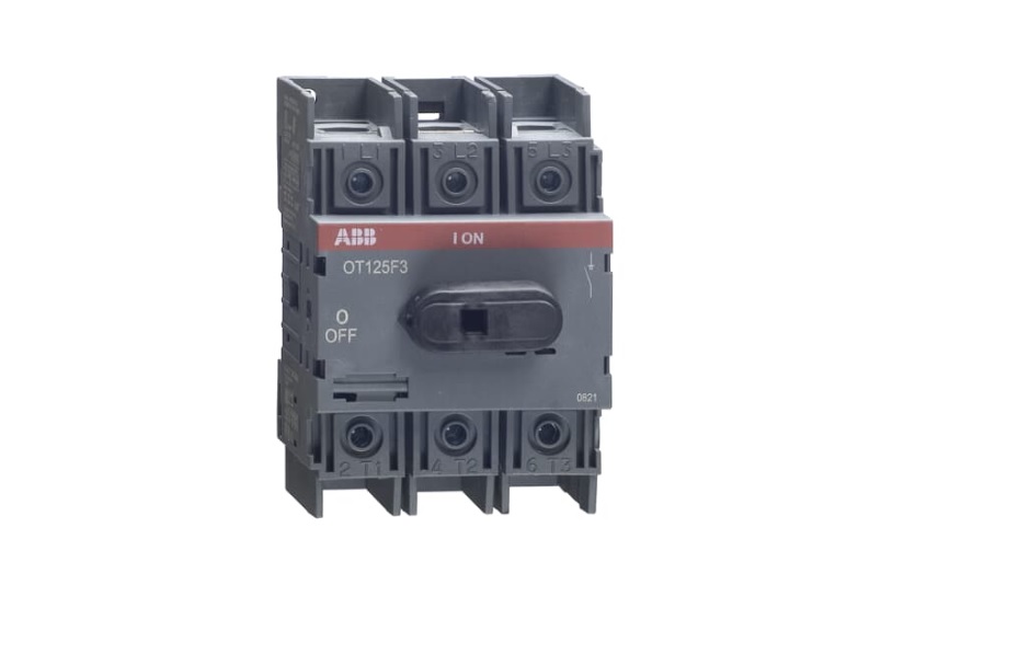 Seccionador ABB 3P 125 amp, accionamiento frontal.