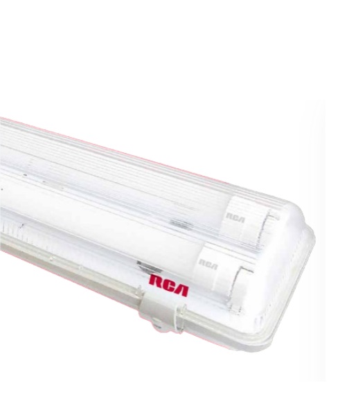 Lámpara LED  antipolvo para 2 tubos T8 de 60cm