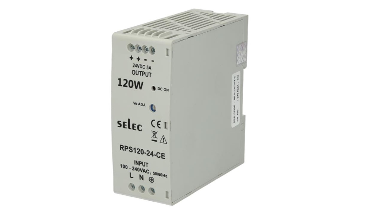 Fuente de alimentación conmutada Selec de 120W, 240V