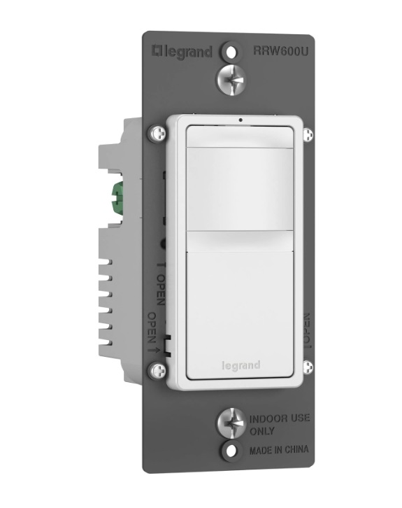 Interruptor de luz con sensor de movimiento, cobertura de 180 grados