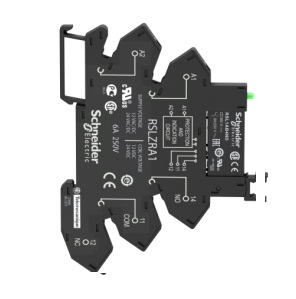 Relé de control interfaz delgada 1 salida, LED, 24V