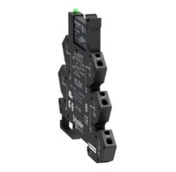 Relé de control interfaz delgada 1 salida, LED, 24V