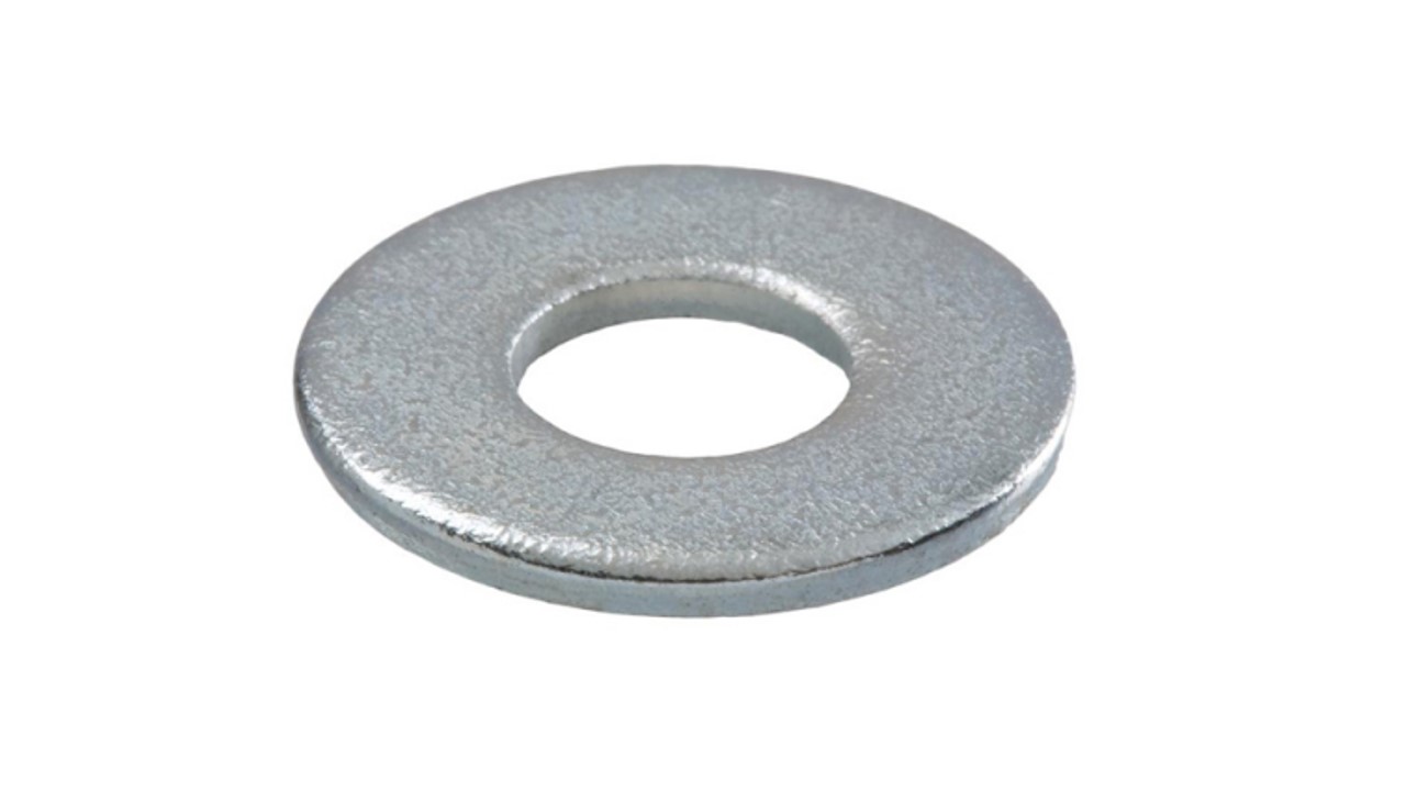 Arandela redonda de hierro galvanizado para tornillo de 5/8''