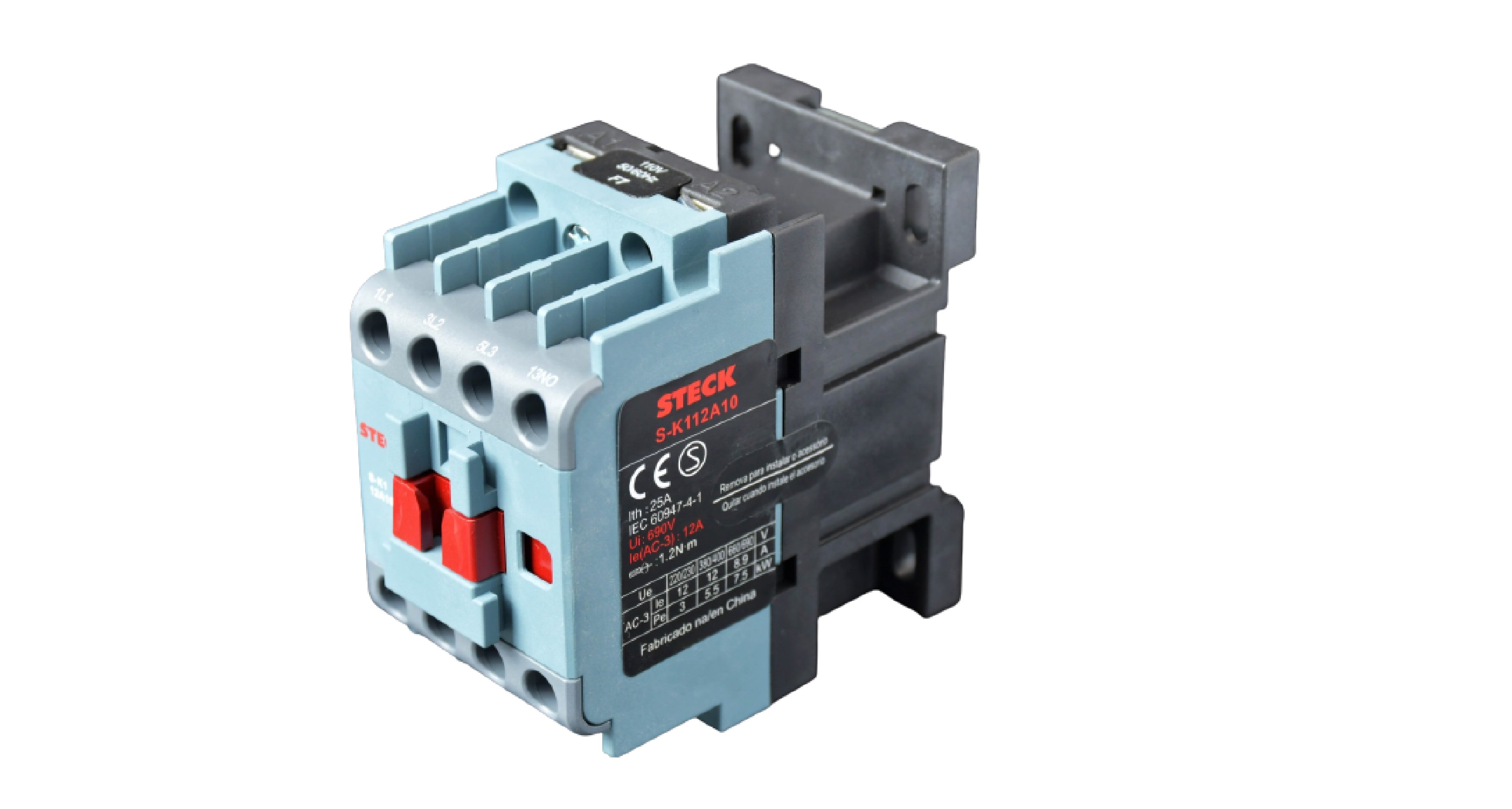 Contactor tripolar 32A-Ac3,50A-Ac1; bobina 220Vac;1NA 690Vac