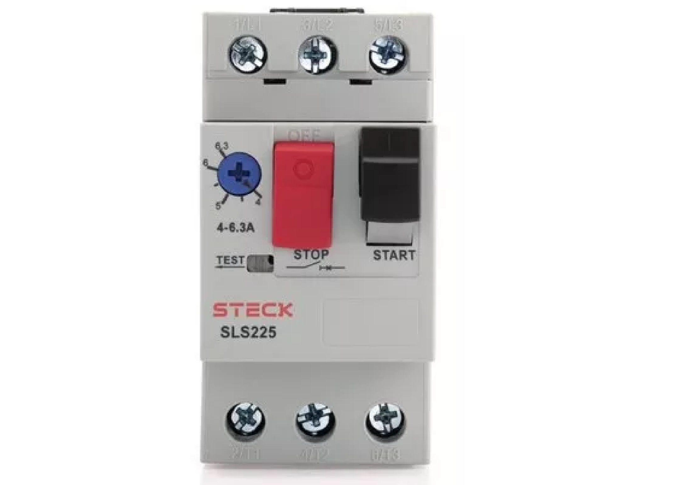 Guardamotor linea steck, con rango de ajuste 1.6...2.5A,690Vac, frame 32