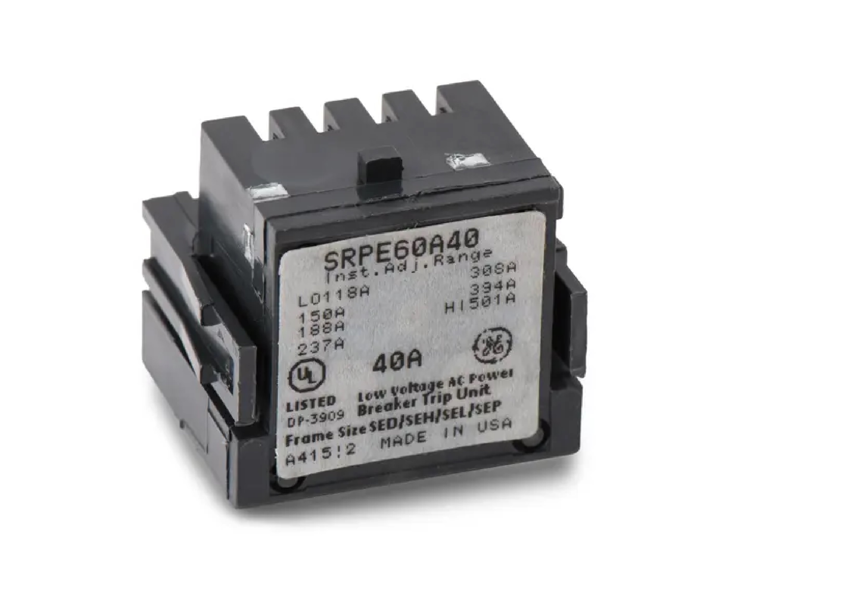 Rating plug 40A, Spectra RMS, 690Vac, SE150