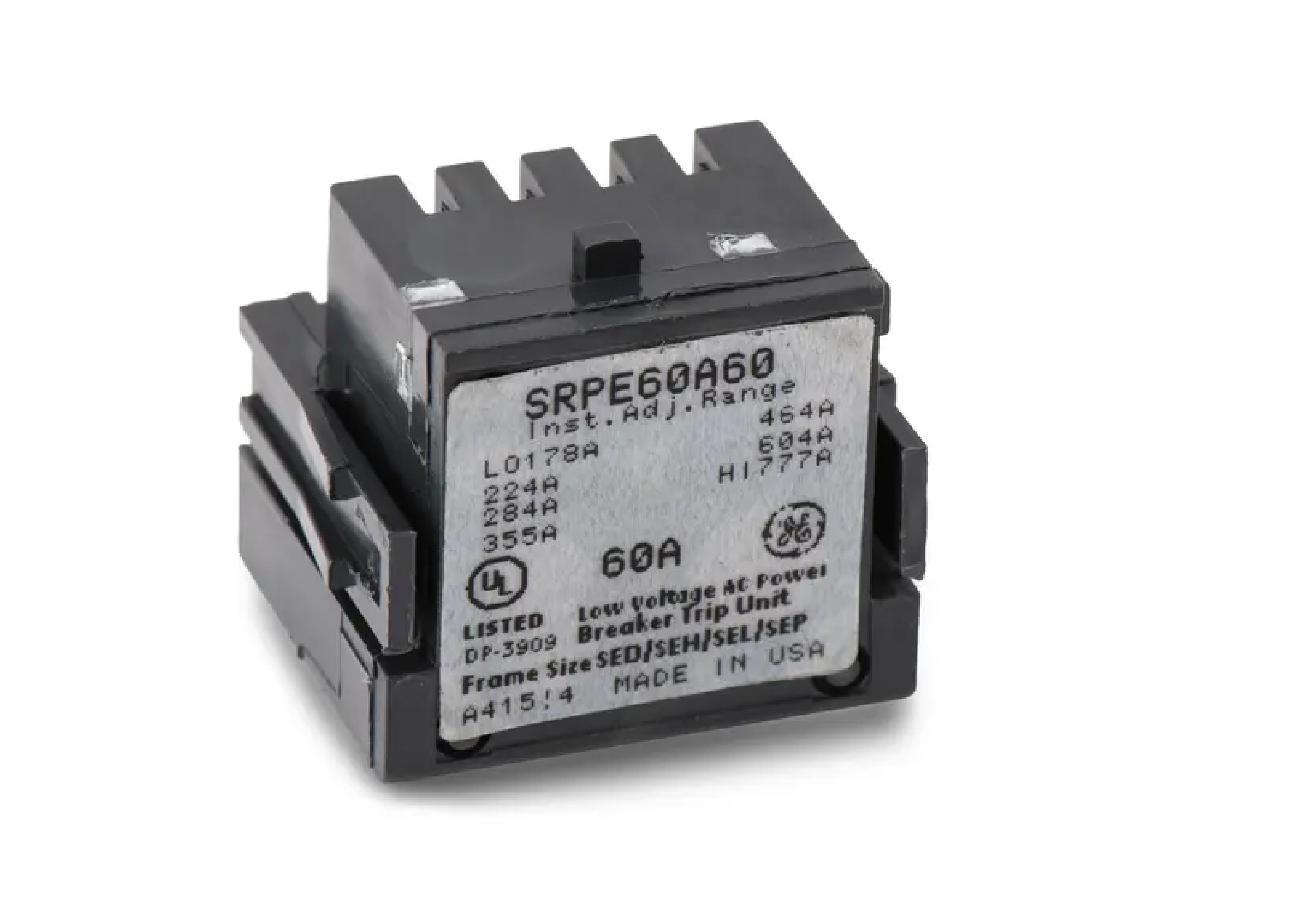 Rating plug 60A, Spectra RMS, 690Vac,SE150