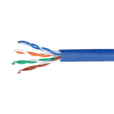 Cable UTP CAT5e 305m color azul