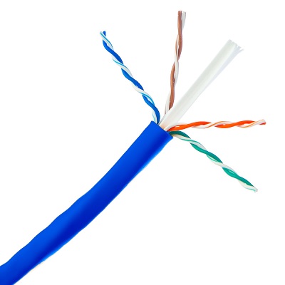 Cable UTP CAT6 305m color azul