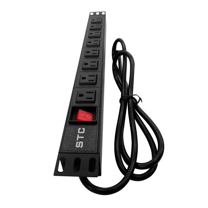PDU 19 Pulgadas 120 V 15A;12 Tomas modelo STC-VCT