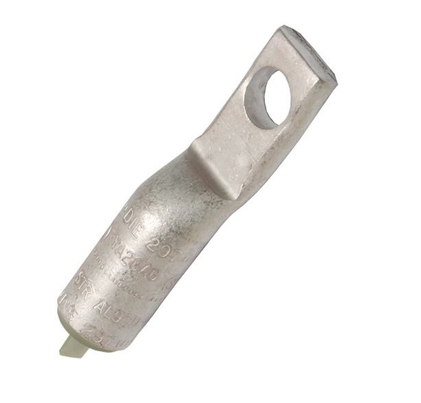 Terminal de ojo para conductores de aluminio 1/0 con 1 hueco de 5/16 pulgadas