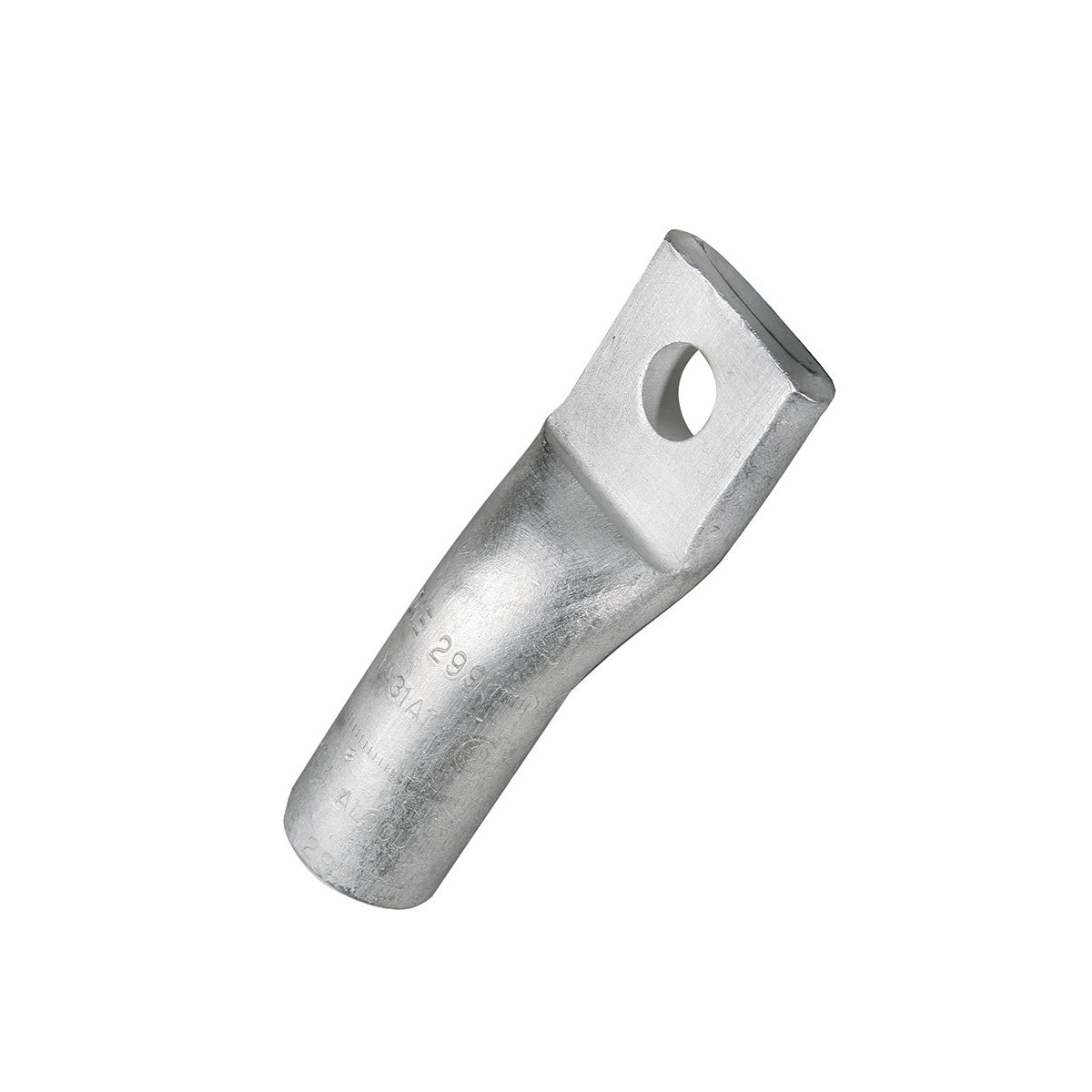 Terminal de ojo para conductores de aluminio 4/0 con 1 hueco de 1/2 pulgadas Equivalentes a YA28A3