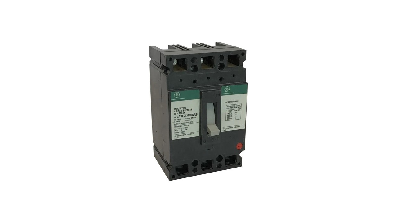 Breaker General Electric de 3P  90A  600V