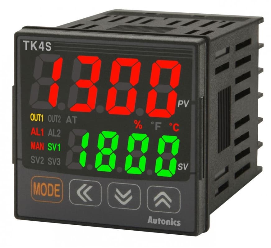 Controlador de temperatura, 4 dgts, 48x48 mm, Salida 4-20mA +SRR, 100 - 240 VAC