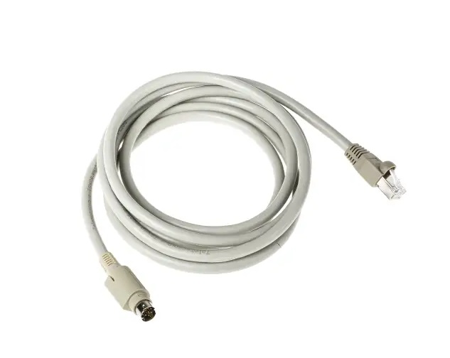 Cable RJ45 a minidin 8 para programacion plc twido y tsx modicon