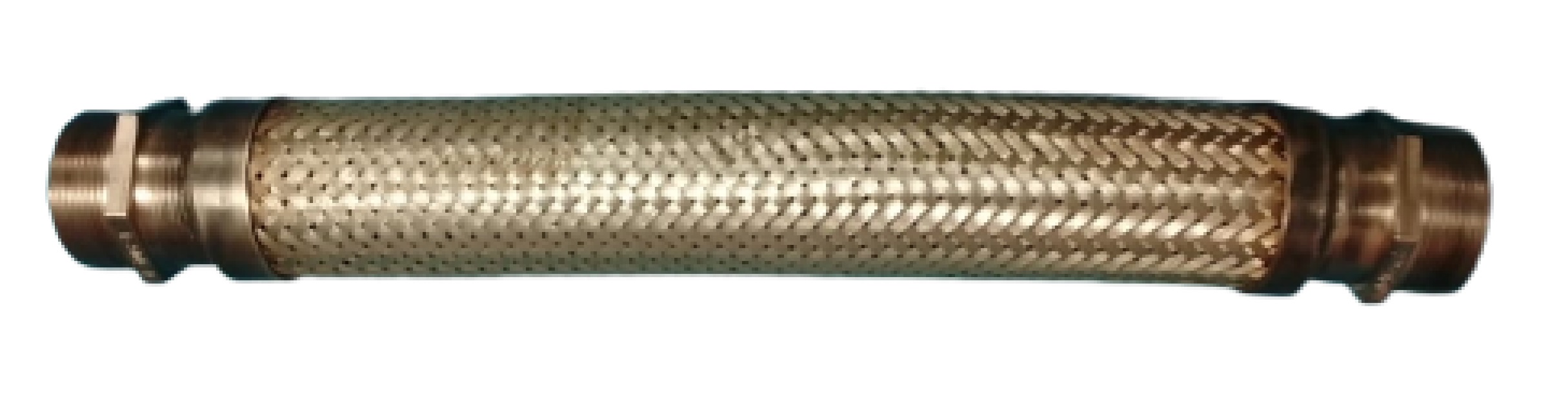 Tubería flexible Condulet para áreas con movimientos y vibraciones, 2''x50cm de hierro galvanizado.