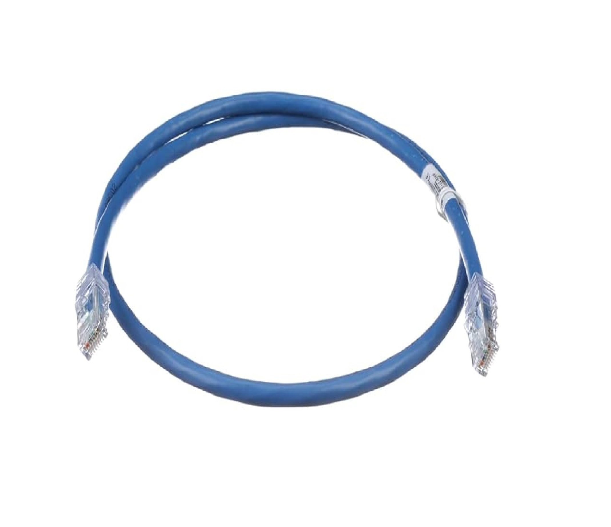 Cable de conexión UTP de categoría 6A (SD), 10 Gb/s con enchufes modulares TX6a,10Gig en cada extremo. Azul, 10 pies.