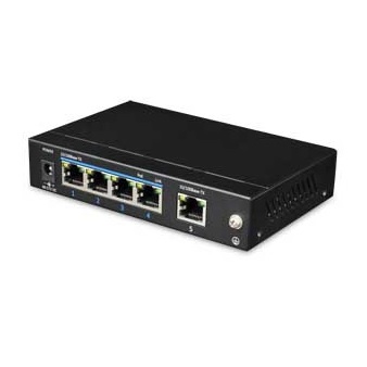 Switch de 4 puertos PoE Fast Ethernet 100 mbps