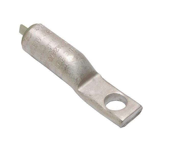 Terminal de ojo para conductores de aluminio 1/0 con 1 hueco de 5/16 pulgadas