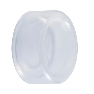 Capuchon de silicona transparente para control y señalización de diámetro 22 mm